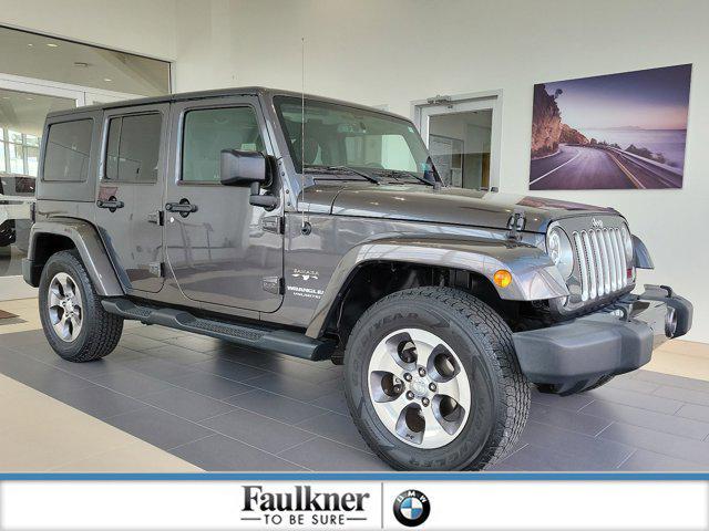 used 2016 Jeep Wrangler Unlimited car, priced at $23,911