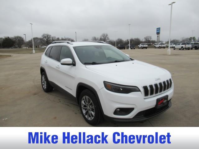 used 2021 Jeep Cherokee car, priced at $18,900