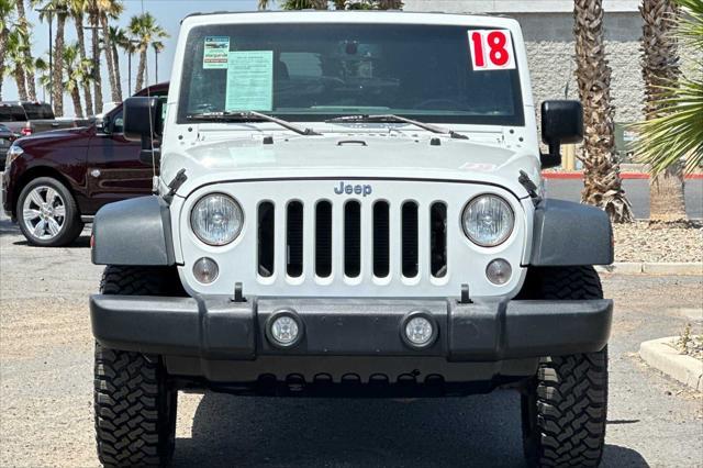 used 2018 Jeep Wrangler JK Unlimited car, priced at $26,995