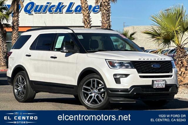 used 2018 Ford Explorer car, priced at $28,888