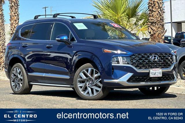 used 2022 Hyundai Santa Fe car, priced at $33,488