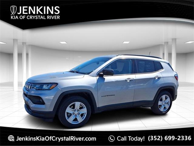 used 2022 Jeep Compass car, priced at $22,995