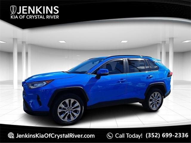 used 2021 Toyota RAV4 car, priced at $30,495