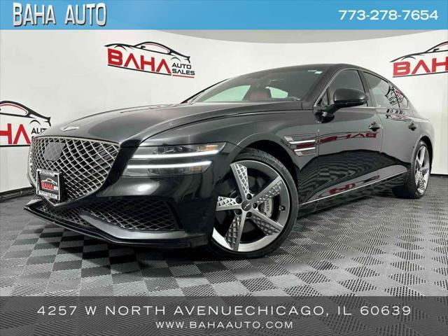 used 2022 Genesis G80 car, priced at $46,995