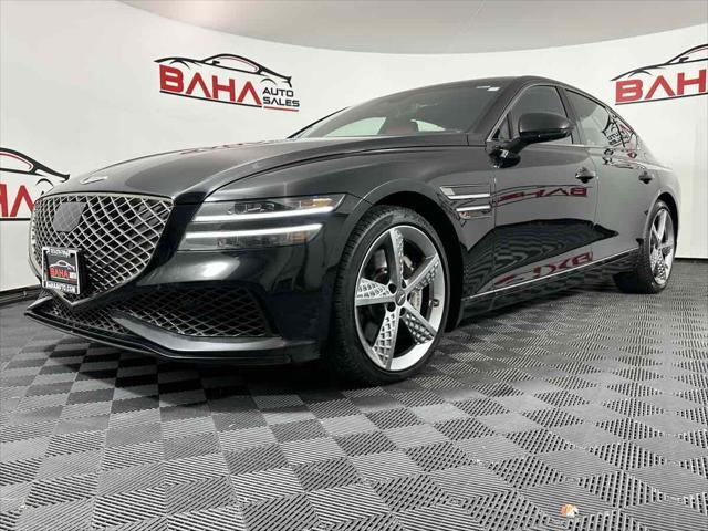 used 2022 Genesis G80 car, priced at $46,995