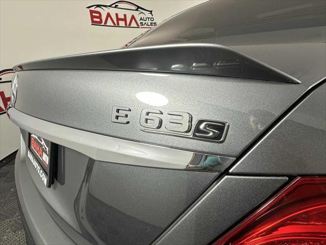 used 2018 Mercedes-Benz AMG E 63 car, priced at $63,995