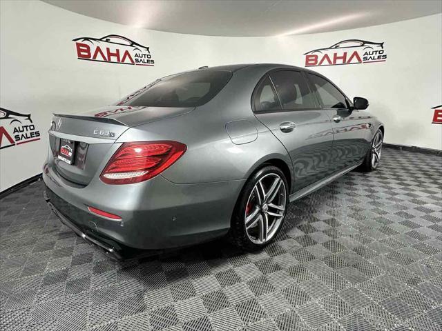 used 2018 Mercedes-Benz AMG E 63 car, priced at $63,995