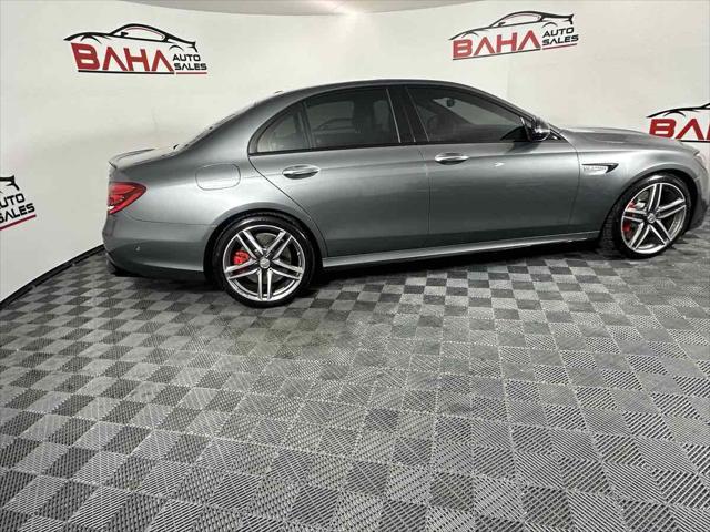 used 2018 Mercedes-Benz AMG E 63 car, priced at $63,995