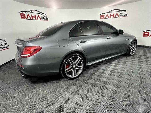 used 2018 Mercedes-Benz AMG E 63 car, priced at $63,995