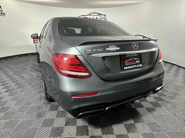 used 2018 Mercedes-Benz AMG E 63 car, priced at $63,995