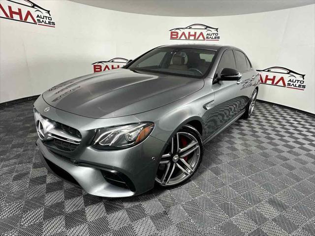 used 2018 Mercedes-Benz AMG E 63 car, priced at $63,995