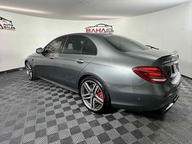used 2018 Mercedes-Benz AMG E 63 car, priced at $63,995