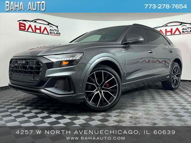 used 2021 Audi Q8 car, priced at $42,495