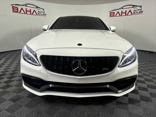 used 2017 Mercedes-Benz AMG C 63 car, priced at $39,495