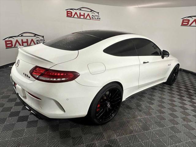 used 2017 Mercedes-Benz AMG C 63 car, priced at $39,495