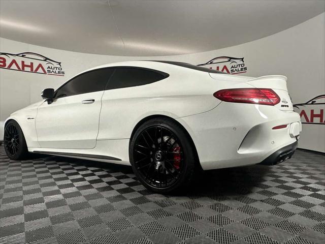 used 2017 Mercedes-Benz AMG C 63 car, priced at $39,495