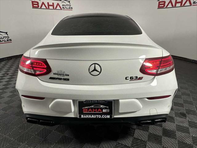 used 2017 Mercedes-Benz AMG C 63 car, priced at $39,495