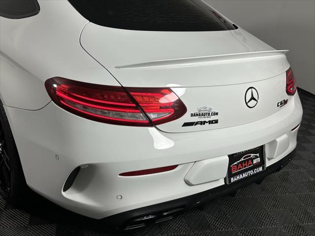 used 2017 Mercedes-Benz AMG C 63 car, priced at $39,495