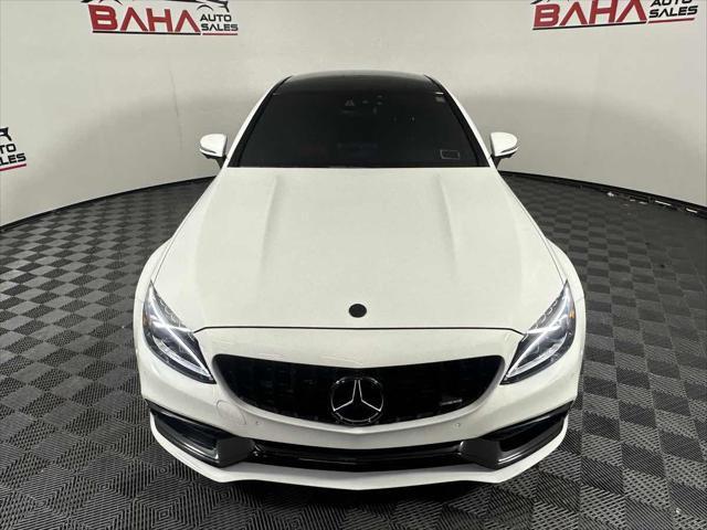 used 2017 Mercedes-Benz AMG C 63 car, priced at $39,495