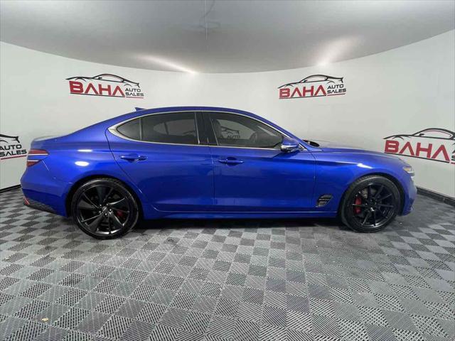 used 2022 Genesis G70 car, priced at $30,495