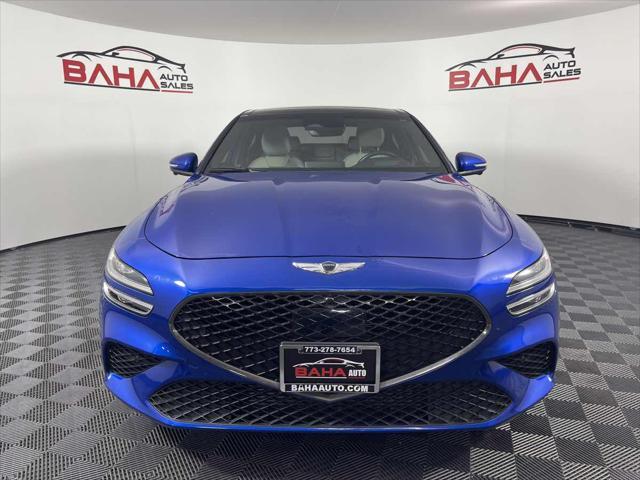 used 2022 Genesis G70 car, priced at $30,495