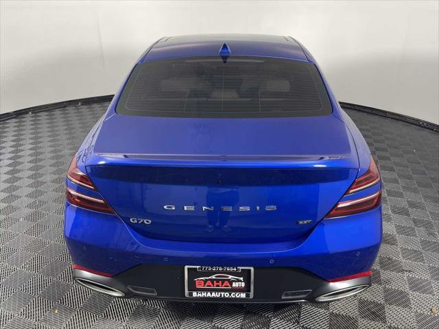 used 2022 Genesis G70 car, priced at $30,495