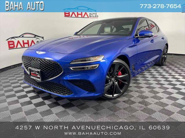 used 2022 Genesis G70 car, priced at $30,495