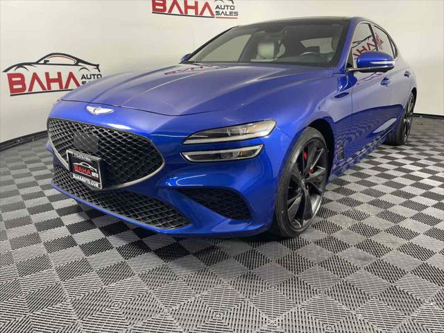 used 2022 Genesis G70 car, priced at $30,495