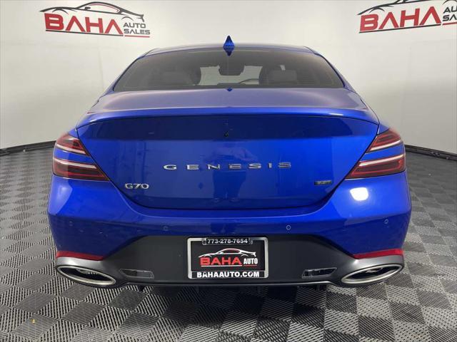 used 2022 Genesis G70 car, priced at $30,495