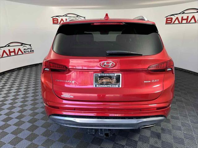 used 2021 Hyundai Santa Fe car, priced at $26,995