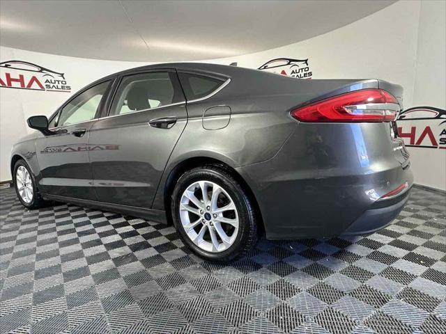 used 2019 Ford Fusion car, priced at $15,995