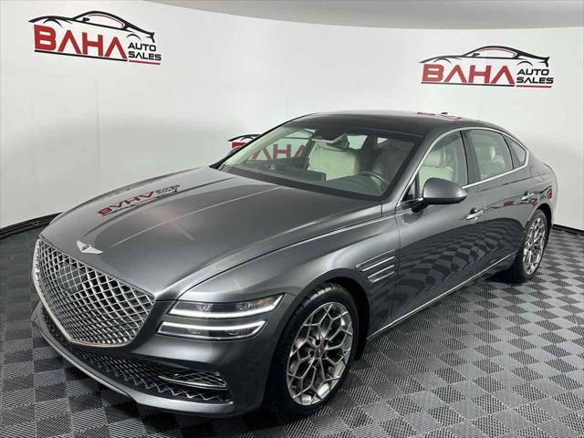 used 2021 Genesis G80 car, priced at $31,495