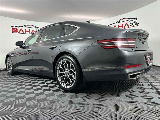 used 2021 Genesis G80 car, priced at $31,495