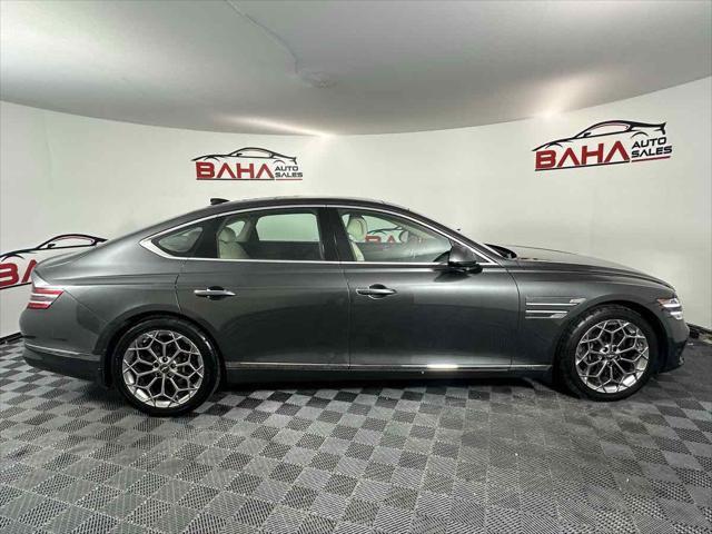 used 2021 Genesis G80 car, priced at $31,495