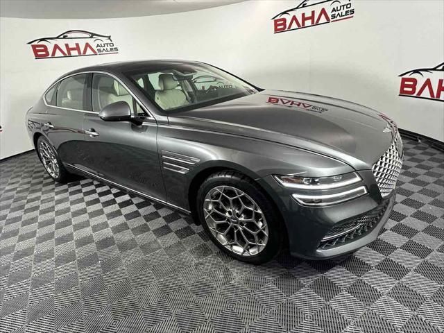 used 2021 Genesis G80 car, priced at $31,495