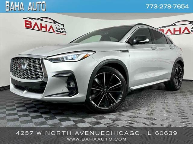 used 2022 INFINITI QX55 car, priced at $31,995