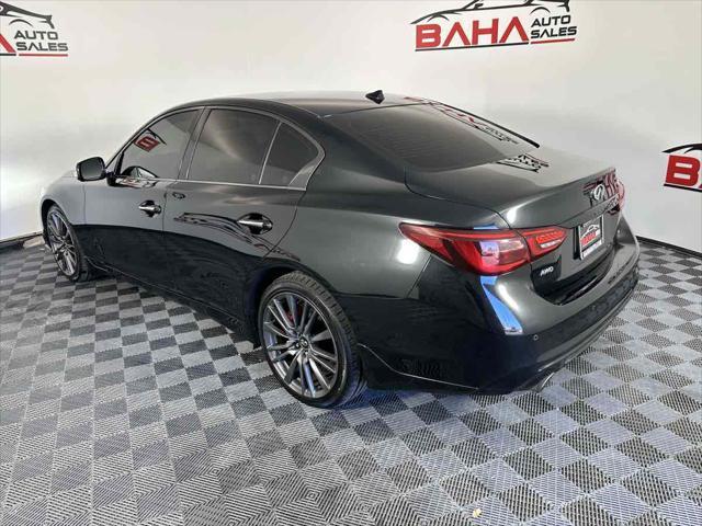 used 2021 INFINITI Q50 car, priced at $31,495