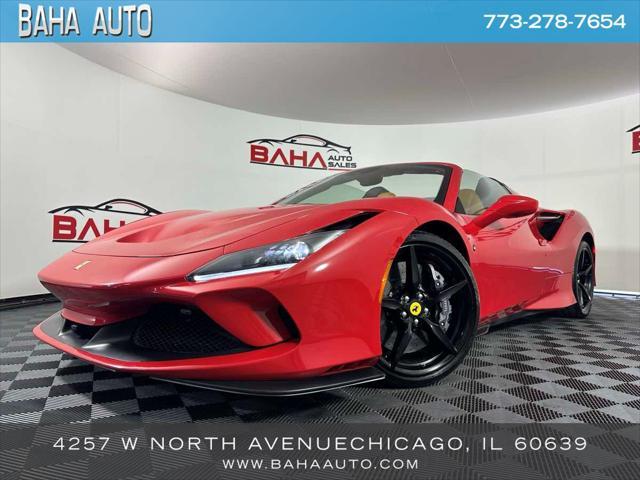 used 2021 Ferrari F8 Spider car, priced at $289,995