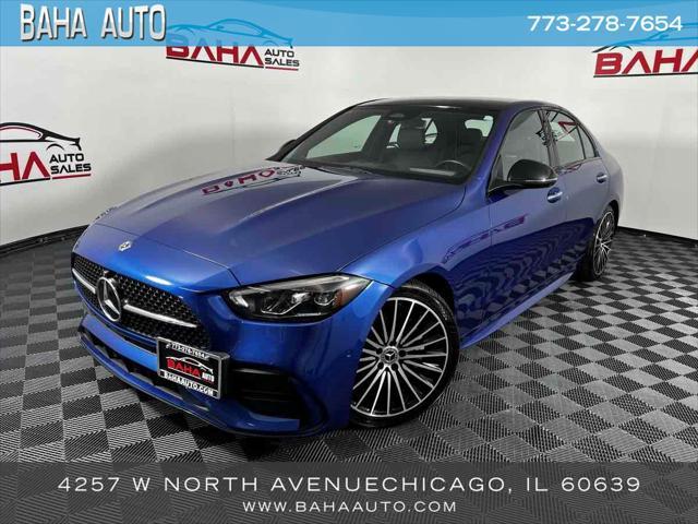 used 2022 Mercedes-Benz C-Class car, priced at $30,995