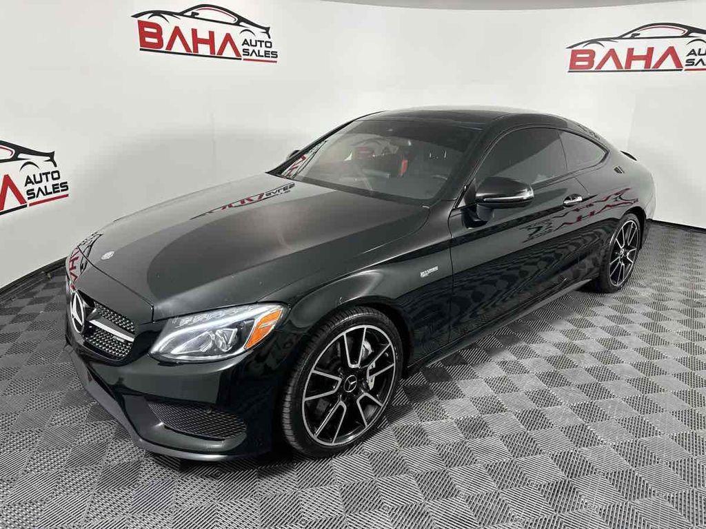 used 2017 Mercedes-Benz AMG C 43 car, priced at $19,555