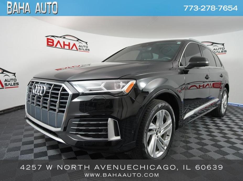 used 2021 Audi Q7 car, priced at $36,995