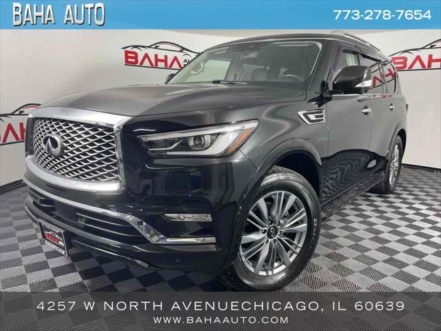 used 2021 INFINITI QX80 car, priced at $35,495