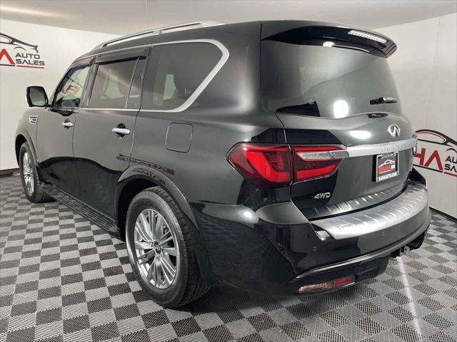 used 2021 INFINITI QX80 car, priced at $35,495