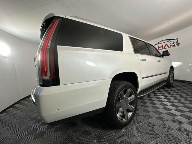 used 2017 Cadillac Escalade ESV car, priced at $23,350