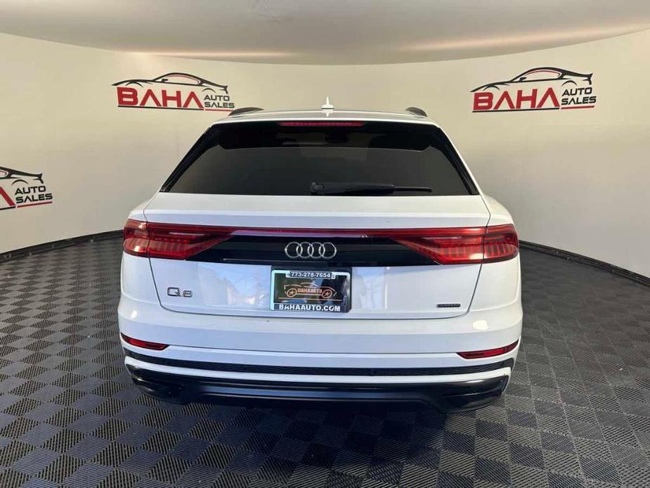 used 2019 Audi Q8 car, priced at $31,995