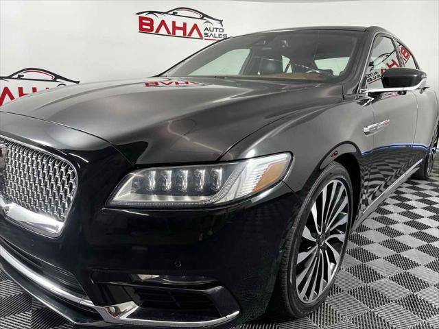 used 2017 Lincoln Continental car, priced at $23,495