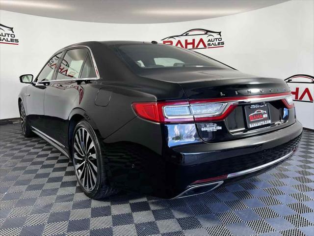 used 2017 Lincoln Continental car, priced at $23,495