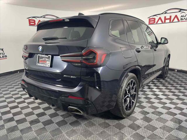 used 2022 BMW X3 car, priced at $33,995