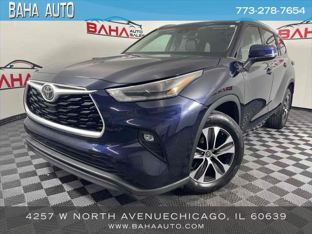 used 2021 Toyota Highlander car, priced at $25,995