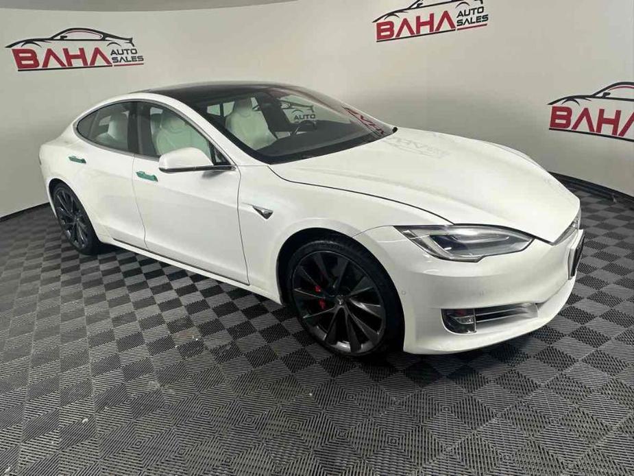 used 2021 Tesla Model S car, priced at $45,995